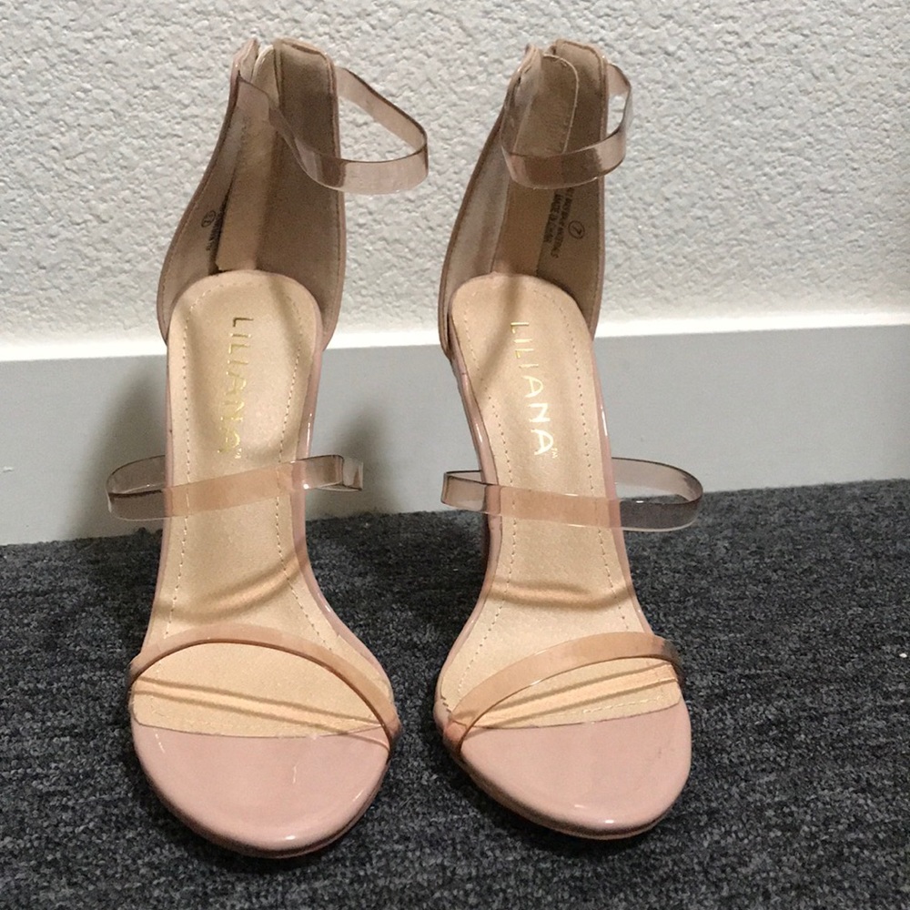 Cute blush heels